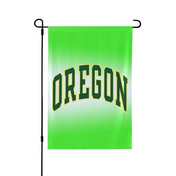 Oregon Garden Flag 12.5 X 18 Inch Double Sided, Decorative Flag Balcony Courtyard Indoor Welcome Garden Flag