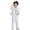 White, variant on Boys Formal Suit Dress Jacket Pants Necklace School Clothes Outfit Business Outfit Tuxedo Suits with Adjustable Waist Grey 12-18 Months