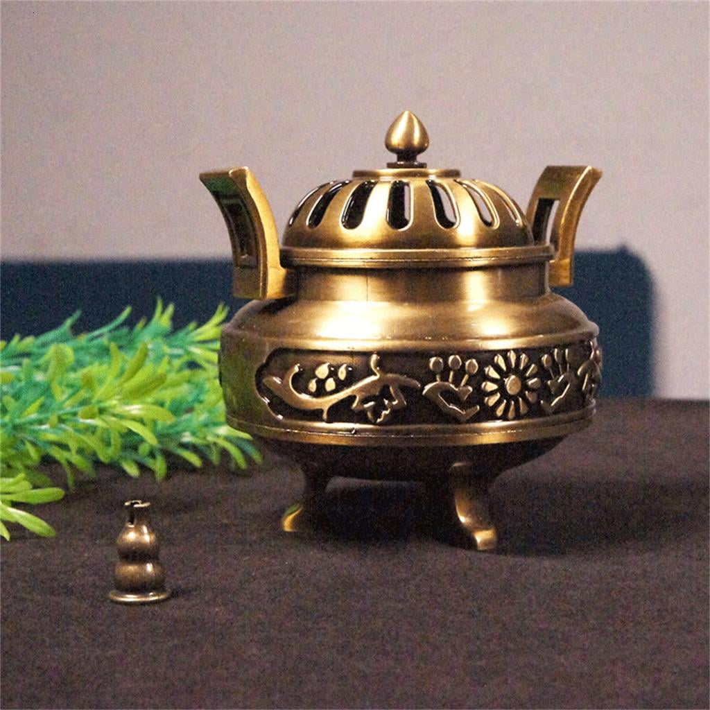 Giaone Incenses Burners Holder Ashes Catchers Coils Incenses Burners,Metal Censers