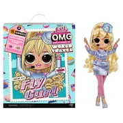 LOL Surprise OMG World Travel™ Fly Gurl Fashion Doll with 15 Surprises including Fashion Outfit, Travel Accessories and Reusable Playset – Great Gift for Girls Ages 4+