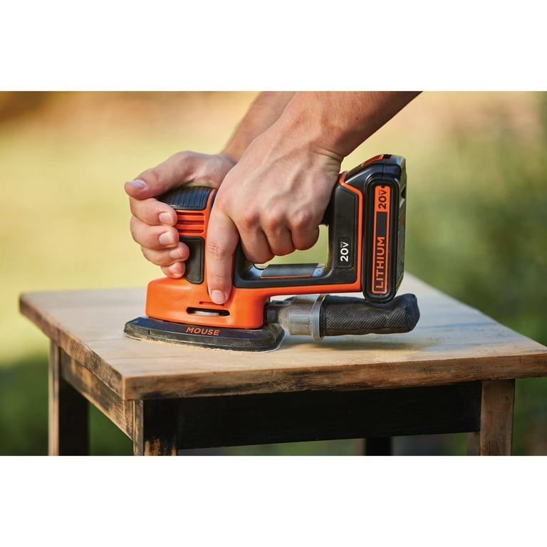 BLACK+DECKER 20V MAX Sheet Sander BDCMS20C with Dust Collection