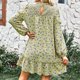 thumbnail image 4 of Vestido dulce, vestido de mujer, vestido casual de moda, vestido de moda, vestido con estampado floral, experiencia incomparable, 4 of 6