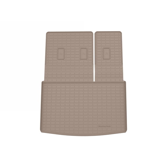 WeatherTech Cargo Liner HP compatible with Suburban, Yukon XL - Behind 3rd Row Tan
