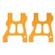 thumbnail image 1 of RC aluminum alloy rear suspension arm upgrade parts for HSP 94122 1/10 RC car, orange., 1 of 5