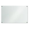 The Board Dudes GlassX Frosted Glass Dry Erase Board, 35 x 23, Unframed