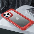 thumbnail image 4 of [Shockproof] [Hard Carbon Fiber Back] [Soft TPU Bumper Frame] , compatible with iPhone 14 Plus, 4 of 5