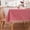 red(60*60), variant on Nvzi-a red fine striped Small Fresh Countryside Style Tablecloth, Home Tea Table Cover, Tassel Lace (60 * 60cm)