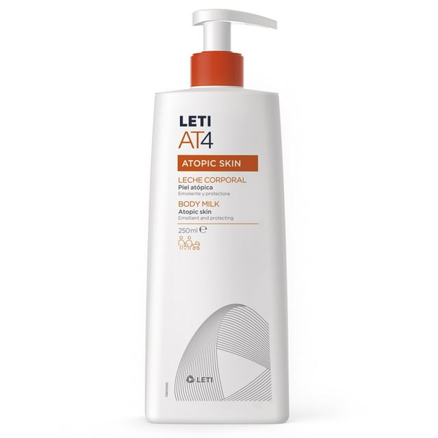 LETI AT 4 LECHE CORPORAL 250 ML LETI Leche Corporal BOTELLA