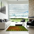 thumbnail image 6 of Ahgly Company Indoor Rectangle Patterned Blood Red Brown Area Rugs, 6' x 9', 6 of 6
