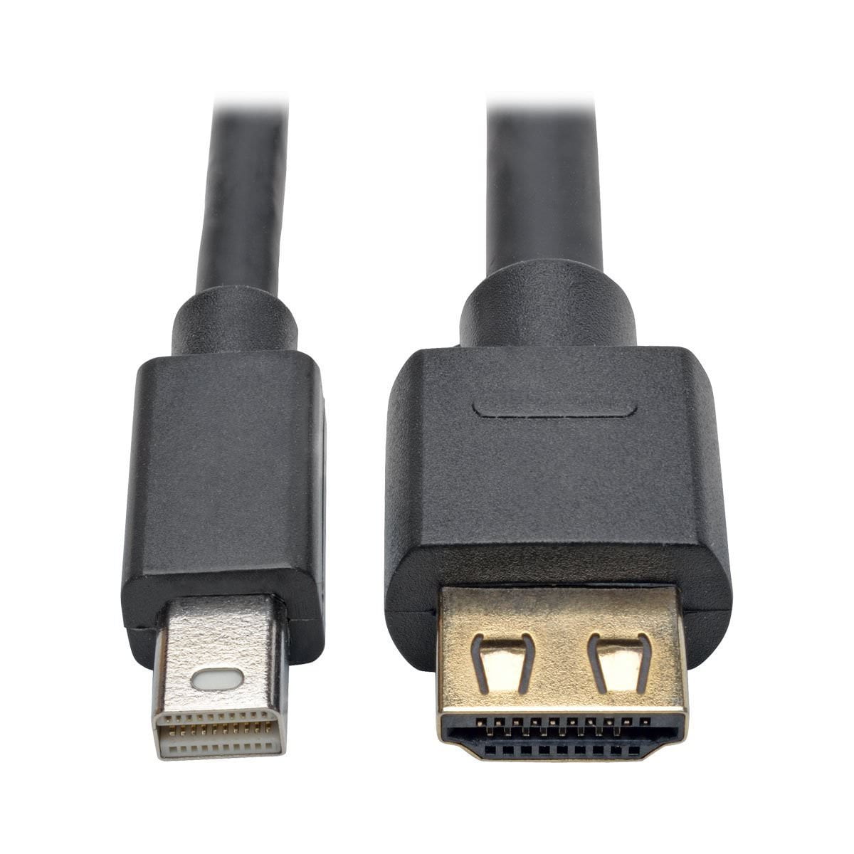 Mini DisplayPort 1.2a to HDMI Active Adapter Cable with Gripping HDMI