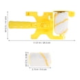thumbnail image 2 of OFFIGAM Paint Edger Roller With Ergonomic Design Edger Roller Brush Assorted Color Painters Trim Painting 1 Set, 2 of 8