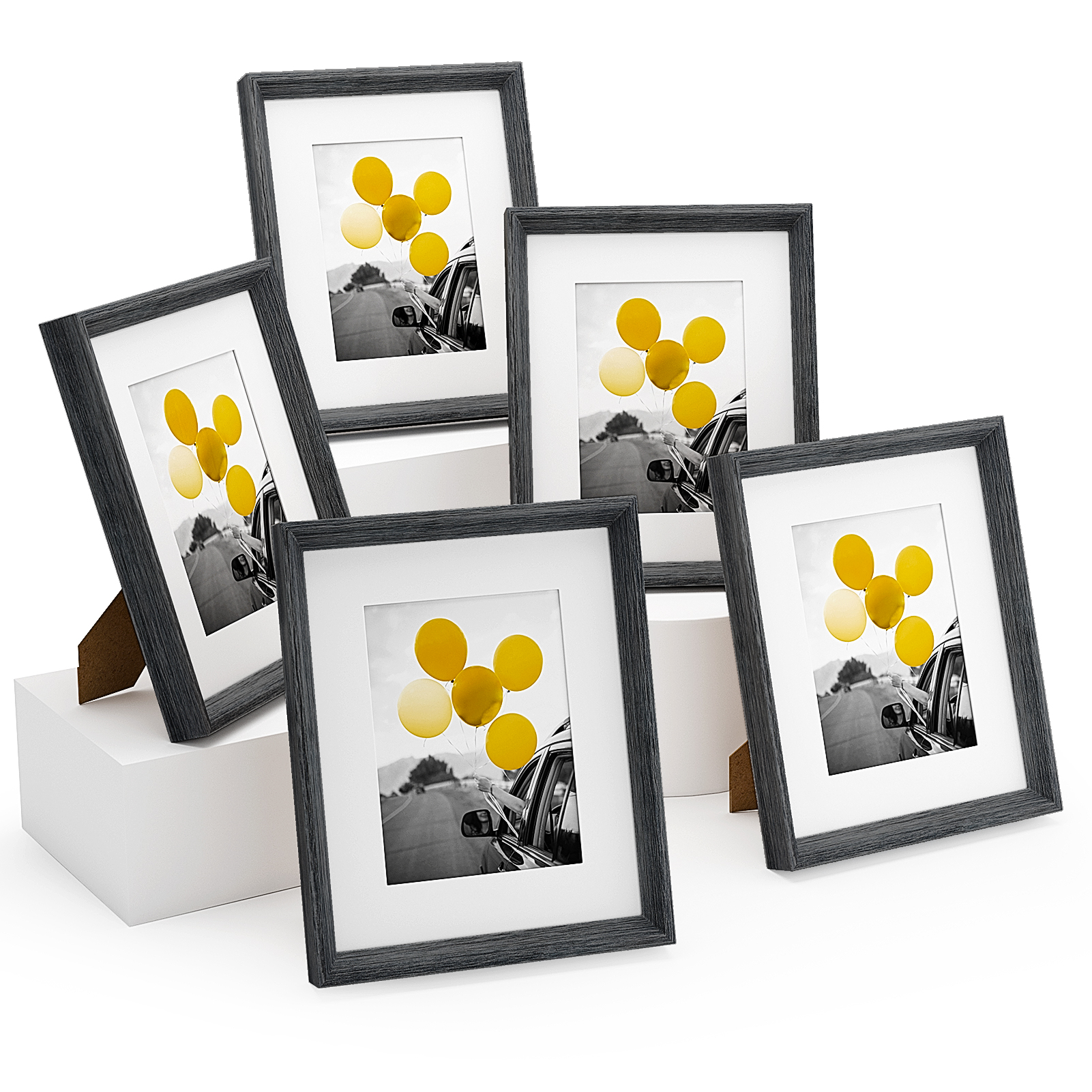 Modern 8x10 Picture Frames, Tabletop or Wall Mounting Display Frame