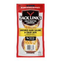 Jack Link's Cold Crafted Convenient, Grab n Go Linkwich Pack with Hard Salami & Colby Jack Cheese 1.5oz  and 9g Protein