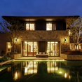 thumbnail image 3 of BAZZ Luvia LED Outdoor Wall Sconce Rust Proof Energy Efficient Black 13-in, 3 of 5