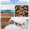 thumbnail image 5 of Mr. Pen- Wooden Clothes Pins, Natural Wood, 200 pcs, 1 Inch, Mini Clothes Pins for Hanging Clothes, 5 of 6