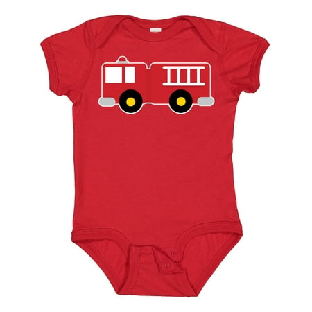 

Inktastic Fire Truck Childs Fireman Gift Baby Boy or Baby Girl Bodysuit