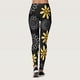 thumbnail image 4 of MKLEKYY Leggings deportivos push up para mujer, mallas informales con estampado de girasoles, mallas deportivas de control para yoga, mallas de cintura alta para mujer, 4 of 4