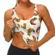 thumbnail image 3 of Balery Boho Chicken Sujetadores deportivos con espalda cruzada para mujer, acolchados, sin costuras, de alto impacto, ideales para yoga, gimnasio, entrenamiento y fitness.-Medium, 3 of 8
