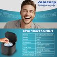 Ultrasonic Retainer Cleaner Machine, Dental Cleaning Pod for Denture