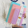 thumbnail image 4 of NIRMIRO B5 Spiral Notebook, 7.5"x10" College Ruled Journal with Ruler & Waterproof PVC Cover, 300 Pages 100GSM Thick Paper for Writing, School, Office & Note Taking, 4 of 8