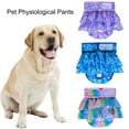 thumbnail image 2 of Mightlink Pet Panties Quick-Drying Breathable Super Soft Washable Highly Absorbent Anti-harassment Polyester Dog Sanitary Panties Reusable Female Dog Diaper Pet Supplies, 2 of 7