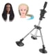 thumbnail image 1 of Soporte De Cabeza De Maniquí De Metal Pelado Ajustable Cabezo De Entrenamiento Código Con Tazas De Succión Para La Peluca Salón Estilista De Estilo, 1 of 7