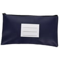 thumbnail image 4 of WRISTBIQUE 1Set Portable Money Wallet Pouch for Cash and Documents with Zipper in Navy for Men and Women, 4 of 8