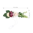 thumbnail image 2 of WEUVEB 1Ud Floral Para Mascotas Con Artificiales Y Hojas Para De, 2 of 6