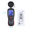 thumbnail image 4 of Illuminance Meter, Handheld Ambient Light Measuring Instrument, Solar Light Monitor, Suitable For Ambient Light Monitoring In Farms And Shopping Malls ,Easy to Use, 4 of 5