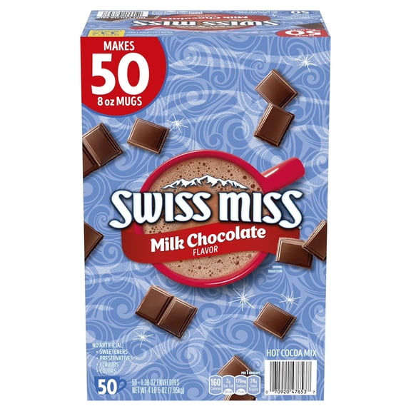 Swiss Miss Milk Chocolate Hot Cocoa Mix, 50 ct.