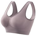 thumbnail image 2 of Womens Bras Women Seamless Sports Bra Wirefree Yoga Bra With Removable Pads Sports Bras for Women Summer Plus Size Bras for Women, 2 of 4