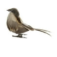 thumbnail image 3 of Wovilon 12Pcs Fake Bird Artificial Feather Foam Bird Christmas Tree Decor Perched Woodland Birds Ornament for Birthday Gift Bird Model, Brown, 3 of 9