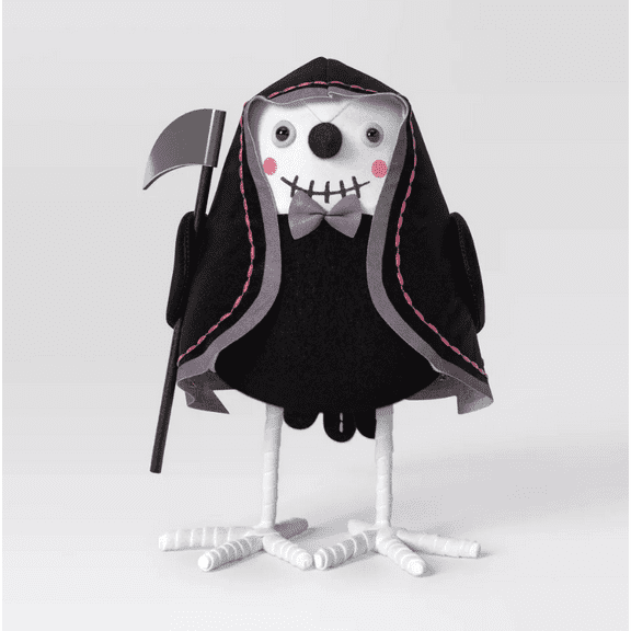 Featherly Friends - Hoodie' Felt Bird Halloween Decorative Figurine