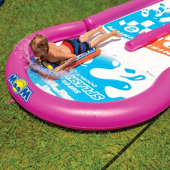 WOW Pool End - Double Lane - Super Slide Not Included