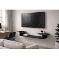 thumbnail image 1 of Repisa Flotante Tv Sala Elegante Minimalista 100 Cm Cafe, 1 of 5