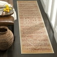 thumbnail image 2 of SAFAVIEH Evoke Farran Traditional Distressed Runner Rug, Rust/Cream, 2' x 12', 2 of 3
