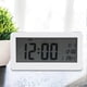 thumbnail image 5 of Digital Alarm Clock LCD Display Bedside Clocks with Day Date Temperature Function, 5 of 5