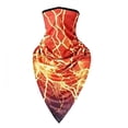 thumbnail image 4 of Paquete de 3 Pañuelo jinwen Bandana Bucal para La Cabeza Cara llorando, 4 of 7