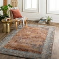 thumbnail image 4 of Hauteloom Demirci Living Room, Bedroom Area Rug - Traditional - Dark Red, Burnt Orange, Navy - 2' x 3'3", 4 of 6