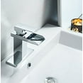 thumbnail image 2 of BWE Waterfall Brass Oil Rubbed Bronze Single Hole Faucet, 2 of 8