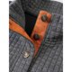 thumbnail image 4 of pstuiky hombres de manga larga, Blusa informal y moderna de color liso con botones, manga larga y cuello alto para hombre Tops de talla grande para hombre s, 4 of 9