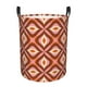 thumbnail image 1 of Balery 70s Retro Style Cesta de ropa redonda con asas, impermeable, independiente, para ropa, juguetes, dormitorio y familia-Medium, 1 of 6