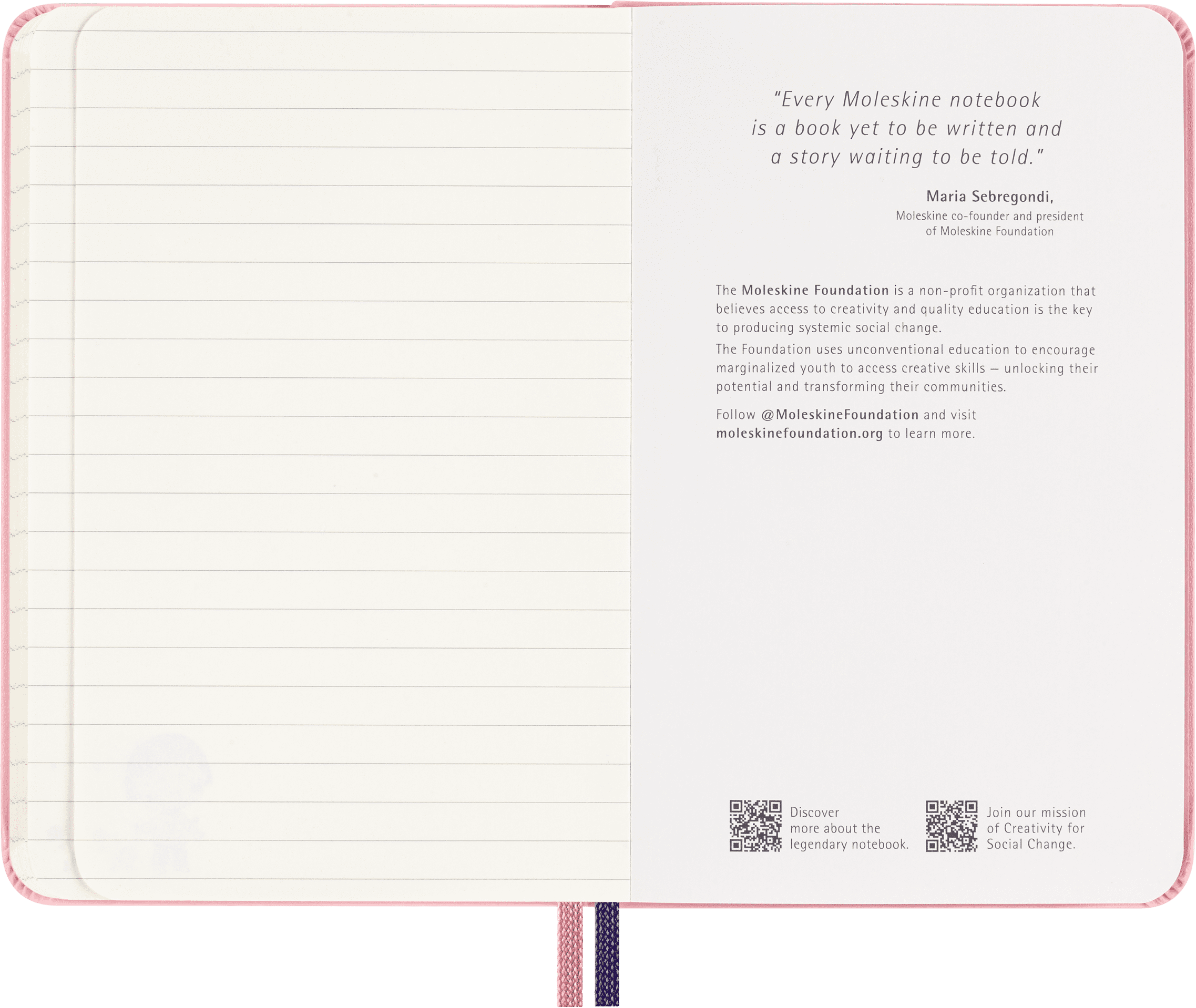 Moleskine Limited Edition Sakura Notebook with lenticular optical-effect cover by Momoko Sakura, Hard Cover, Ruled, Pocket (3.5" x 5.5"), Maruko floral, 160 Pages
