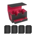 thumbnail image 1 of TISHITA Card Deck Box Baseball Card Protection Gathering Card Toy Sturdy Card Holder Inner Red, 1 of 8