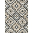 thumbnail image 2 of Orian Rugs Plush Shag Modern Diamonds Area Rug, 2 of 9