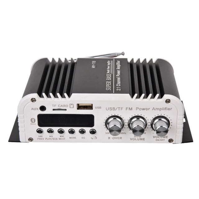 Altavoz para automóvil, HY-118 2.1CH HIFI FM Reproductor de música M Reproductor Diseño de próxima generación