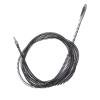 Herramienta De Dragado De Tuberías Herramienta de limpieza de resorte de dragado de drenaje para desatascar tuberías (estilo de taladro eléctrico de 8 metros)
