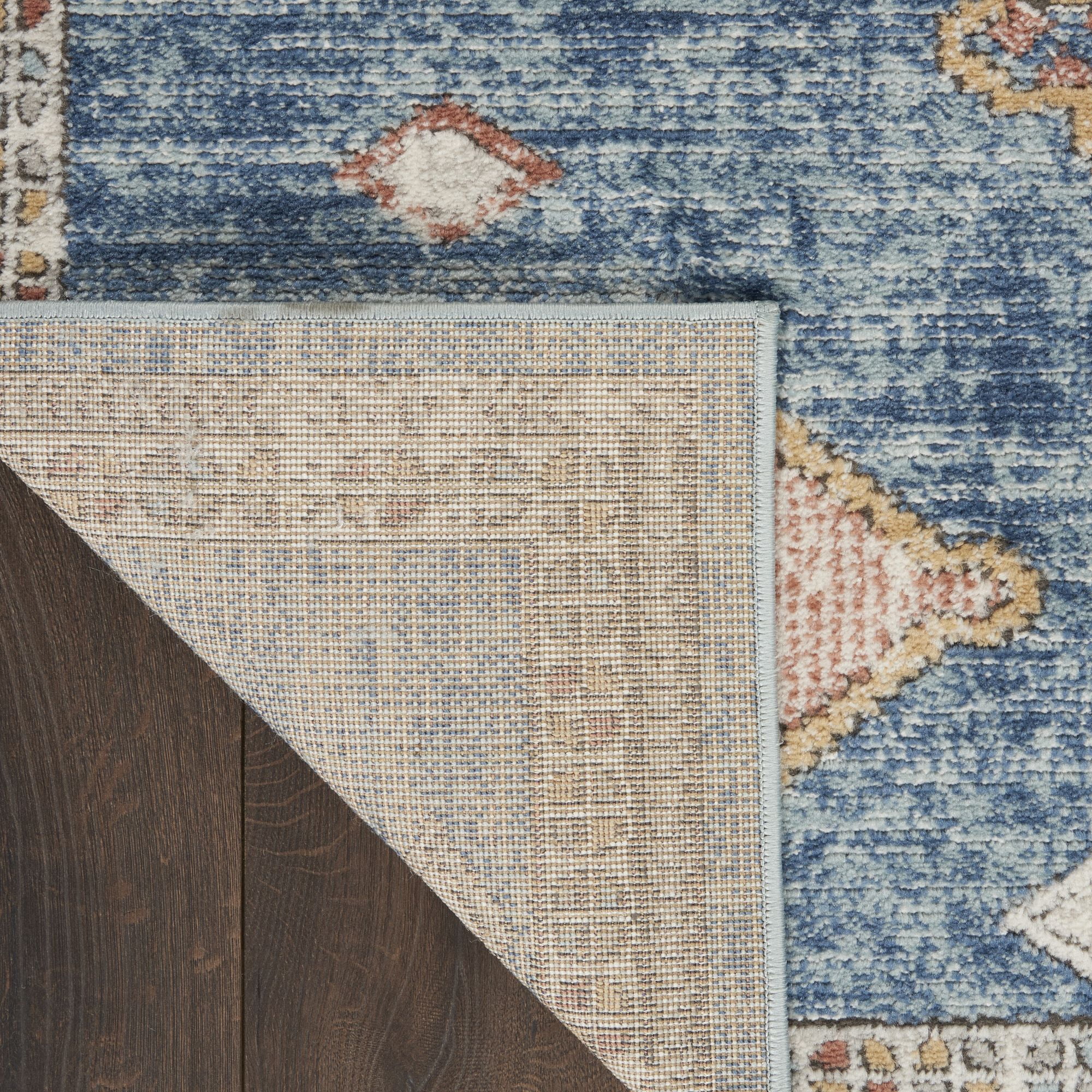 Nourison Concerto Contemporary Geometric Indoor Area Rug Blue 2'2" x 3'9"