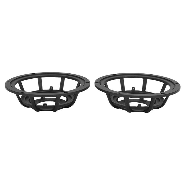 Marcos 2 Piezas Soporte Para Lavabo De Altavoz Marcos De Woofer Cestas De Altavoces De Aluminio Fundido Piezas De Bricolaje Para Subwoofers Altavoces PA DJ Diámetro Exterior 223