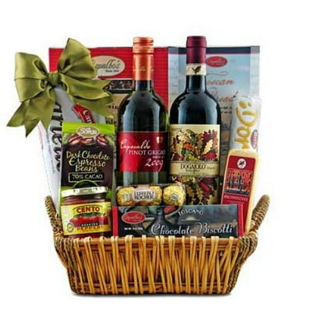 Taste of Tuscany Italian Wine Gift Basket